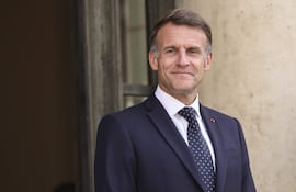 Emmanuel Macron (48 años), presidente de Francia.