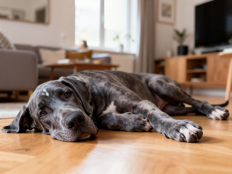 Afecciones cardíacas en perros.