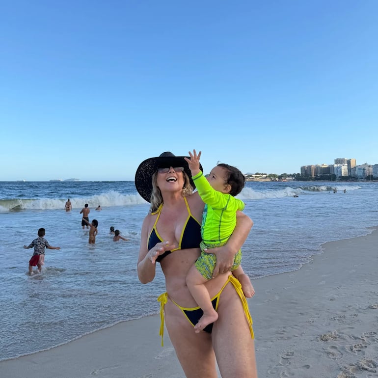 ¡Abuela diosa! Bibi Landó luce cada día más bella. (Instagram/Bibi Landó)