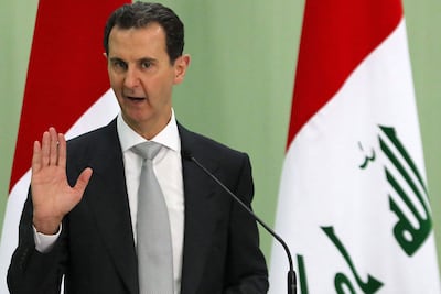 El expresidente sirio Bachar al Asad.
