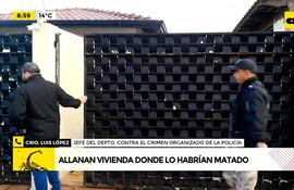 Video: Allanaron la vivienda donde habrían asesinado a Aguacate