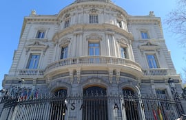 Fachada de la Casa de América que este jueves albergará al primer encuentro del ciclo "El Paraguay que llevamos dentro".