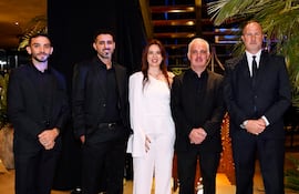 León Tonelly, Marcos Pereyra, Adriana Alarcón, Marcelo Gill y Juan Micheletti.