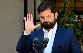 El presidente de Chile, Gabriel Boric