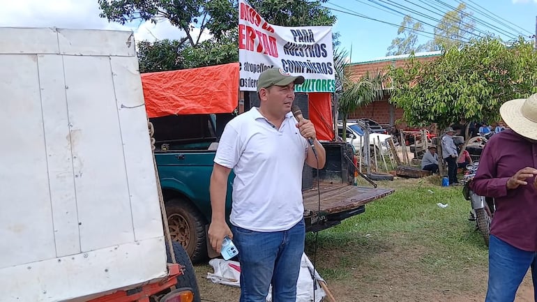 Movilización de cañicultores de Troche