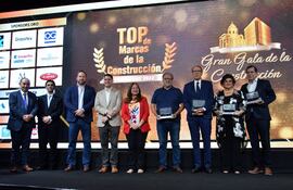 La Gran Gala de la Construcción destaca a profesionales del rubro.