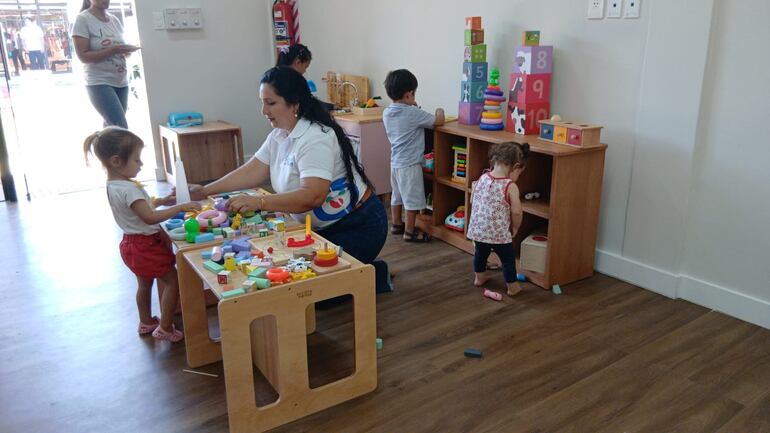 El lugar está destinado para niños de la primera infancia de la ciudad de Capiatá.