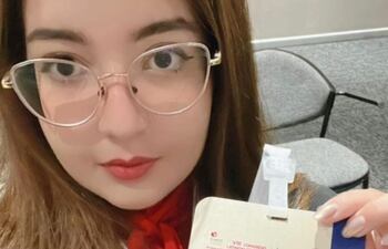 Jennifer Guadalupe Villalba Villalba, estudiante de Medicina.