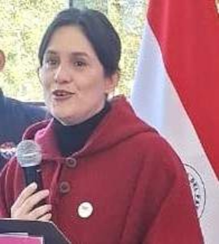 La ministra de la SNC, Adriana Ortiz.