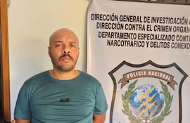 Paulo Cándido Oliveira Da Silva, miembro del Comando Vermelho capturado en Luque.