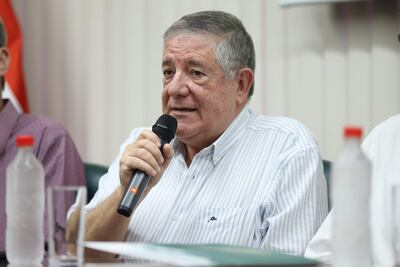 Héctor Cristaldo, presidente de la Unión de Gremios de la Producción.