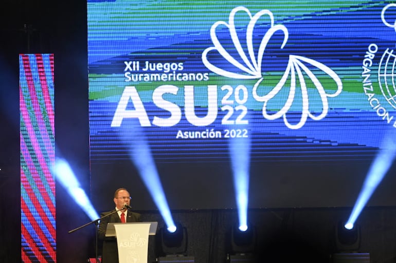 Festival de cierre de los Juegos Odesur Asu 2022