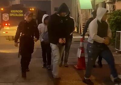 Policías detenidos por el secuestro de Édgar Ayala