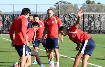 La selección paraguaya tuvo su último entrenamiento este jueves antes del duelo clave frente a Turquía.