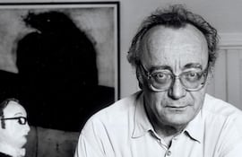 Alfred Brendel, 29 de julio de 2002. Fotografía: Eamonn McCabe. National Portrait Gallery, Londres.