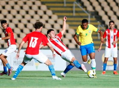 Paraguay perdió ambos amistosos ante Brasil
