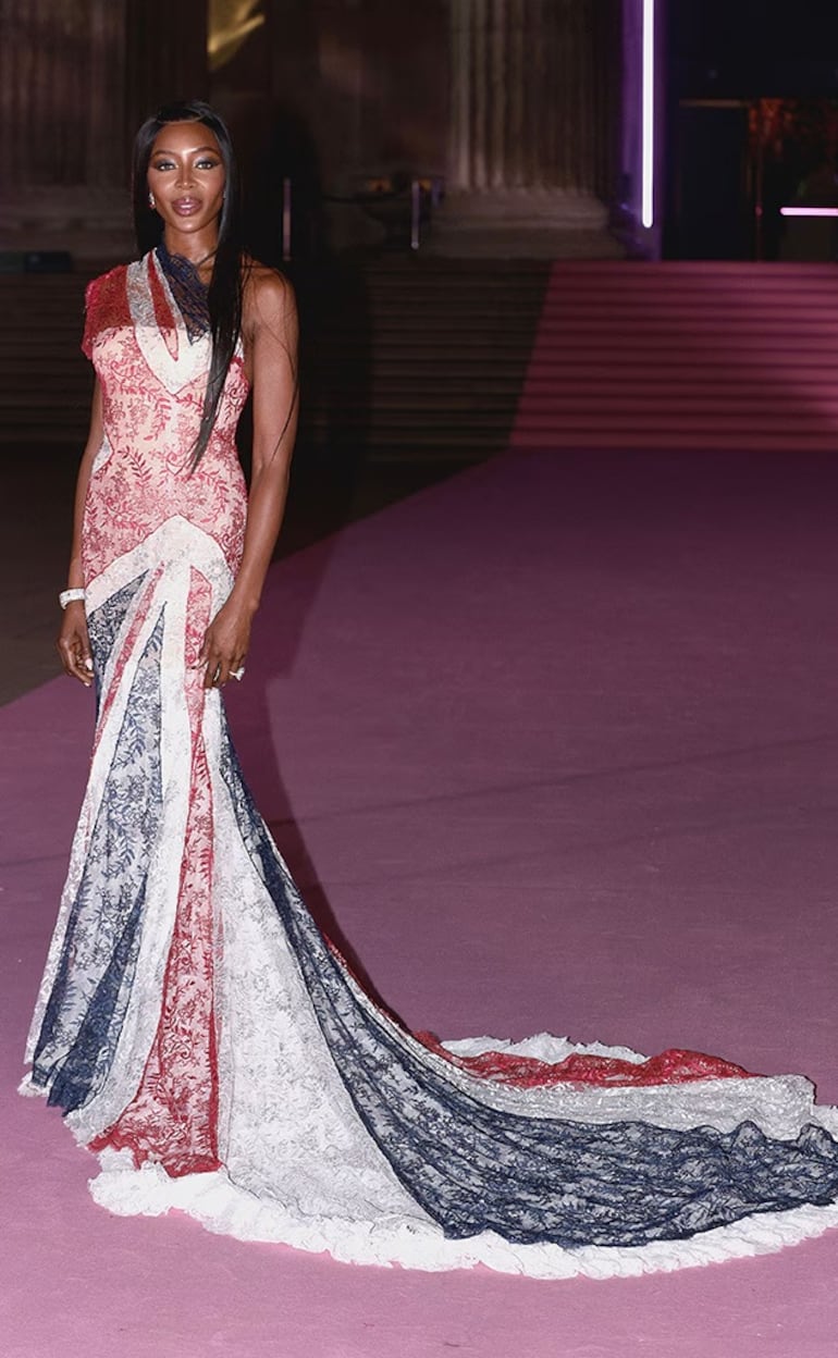 La exmodelo y presunta estafadora Naomi Campbell
