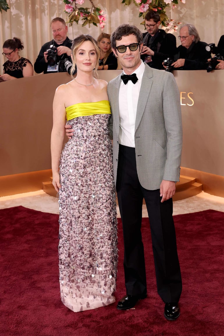 Leighton Meester y Adam Brody.