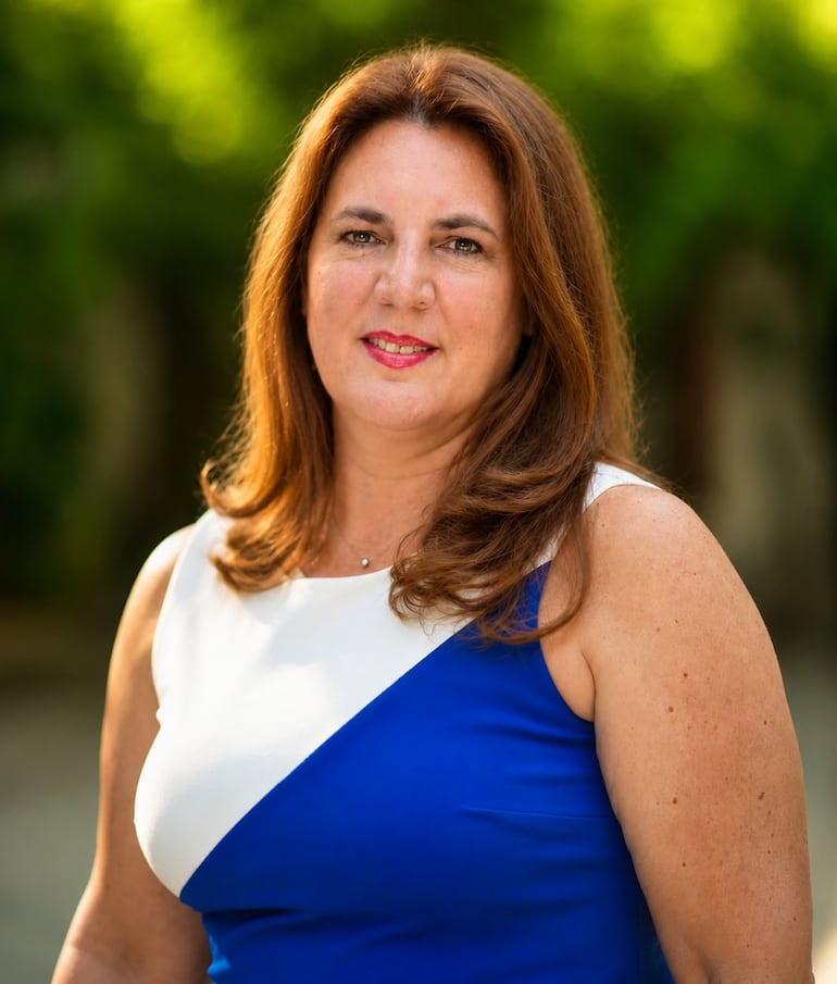 Ana María Niella, presidenta del Consejo de Notarios Públicos del Paraguay.