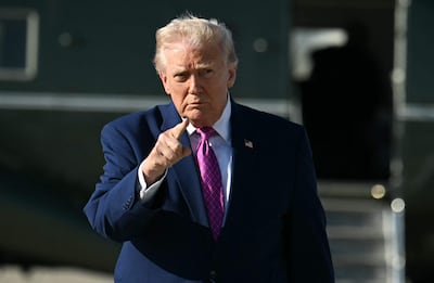 Donald Trump, presidente de Estados Unidos. Lanzó reiterados ataques personales sin precedentes por parte de un mandatario estadounidense contra un pontífice y jefe de Estado Vaticano.