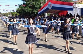 La Escuela Inmaculada Concepción fue una de las tantas instituciones que se destacó en su presentación.