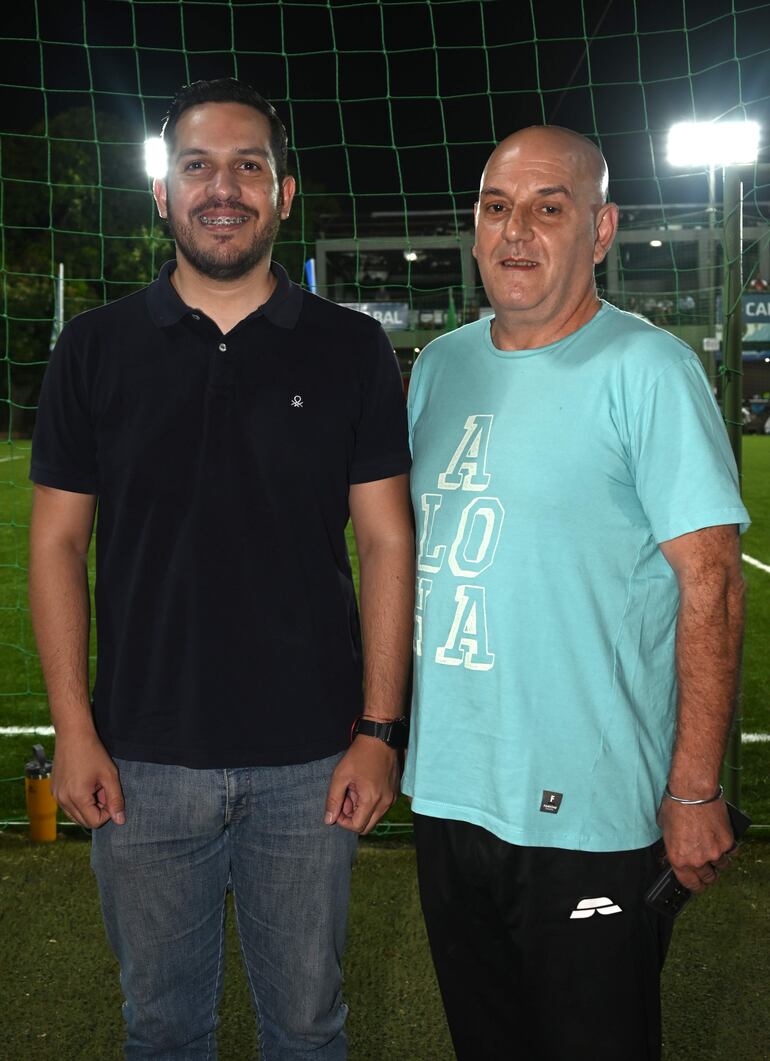 Juan José Villalba y Alejandro Arico. 
