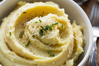 Puré de papas.