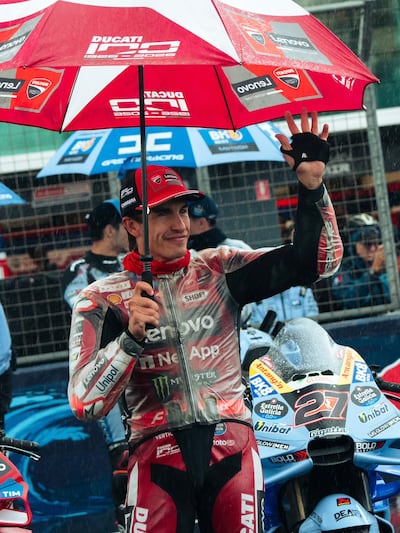 Marc Márquez (33 años) y su despedida de Phillip Island.
