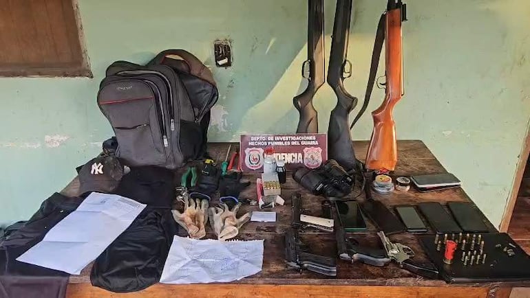 Capturan a dos sospechosos de asaltos sistemáticos a alemanes en Guairá.