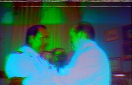 Imagen del documental "Bajo las banderas, el sol", de Juanjo Pereira, que fue elaborado a partir de imágenes generadas en tiempos de la dictadura stronista.