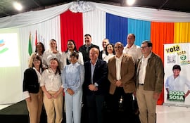Presentación de la Alianza Obligado en Marcha, distrito de Itapúa.