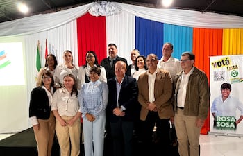 Presentación de la Alianza Obligado en Marcha, distrito de Itapúa.