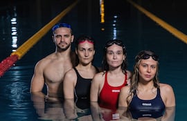 Ato Gómez, Guada Lobo, Lali González y Andrea Quattrocchi.