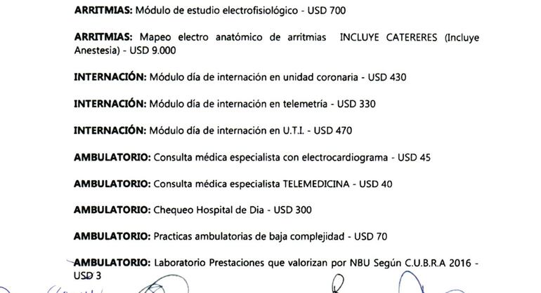 Esto pagará el Ministerio de Salud a un instituto privado de argentina.