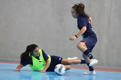 La selección femenina de futsal se alista para la Copa América de Brasil.