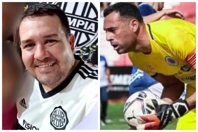 Bruno Rodrigo Denis (a la izquierda) y Jorge Pedrozo.