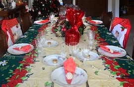 Mesa de Navidad.
