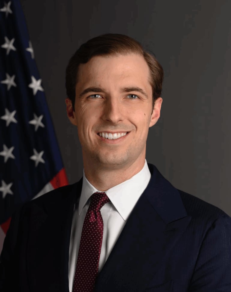 El secretario de Estado adjunto para Asuntos Económicos, Energéticos y Empresariales de Estados Unidos, Caleb Orr
