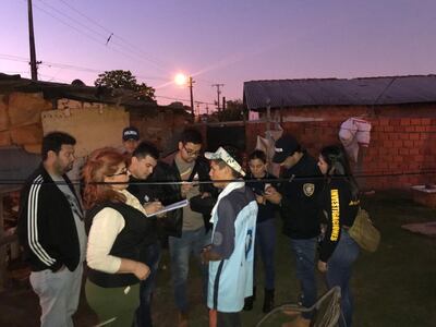 La Fiscal Yrides Ávila realiza un allanamiento en el marco de investigación de la muerte de Ana Paula Jara ocurrida en la zona de Ñemby. La fiscalía indaga presunto hecho de feminicidio.