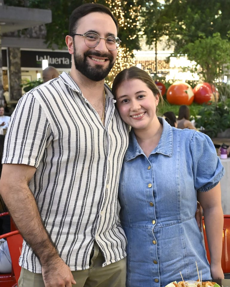 Fabián Torres y Lea Maldonado.