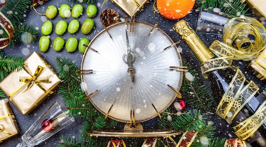 Tradiciones de Año Nuevo.