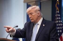 El presidente estadounidense, Donald Trump