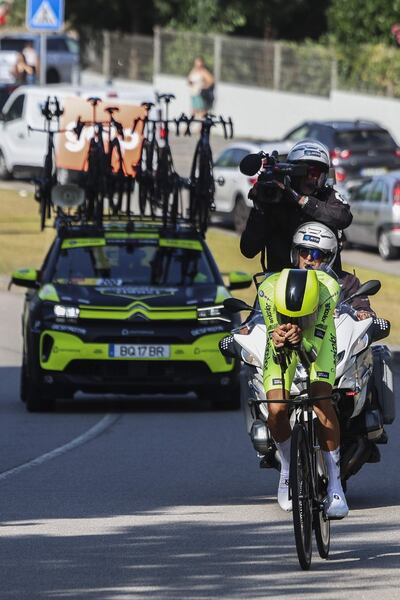 El portugués Rafael Reis, corredor del Anicolor-Tien 21, fue este miércoles el más veloz en el prólogo que dio inicio a la Vuelta a Portugal