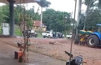 Potrero del Carmen de Independencia, limite con el distrito de Paso Yobái, departamento de Guairá, donde se habría realizado un procedimiento policial,