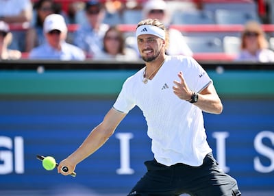 El alemán Alexander Zverev estará presente en el Open de Cincinnati.