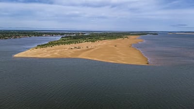 Isla Pombero, una de las bellezas naturales que posee la ciudad de Cerrito.