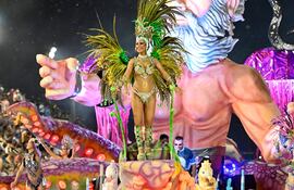 Un gran despliegue artístico mostraron los distintos clubes que participaron este año.