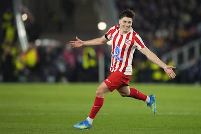 Julián Álvarez (26 años), futbolista argentino del Atlético Madrid, pretendido por el Real Madrid.