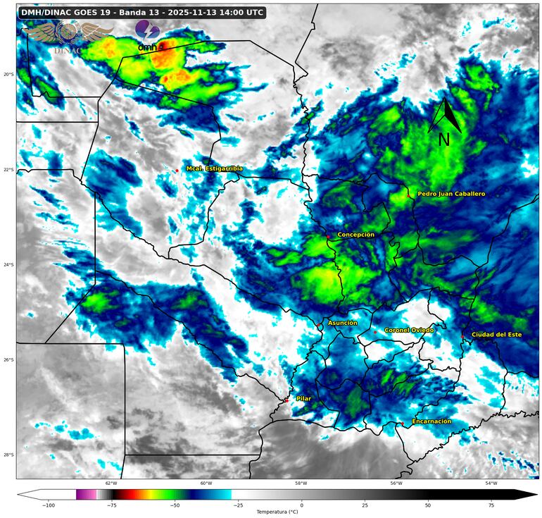 Aviso meteorológico vigente.