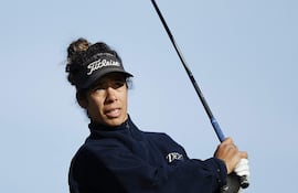 La golfista paraguaya Sofía García tuvo meritorio desempeño en el LPGA de Alabama. AFP